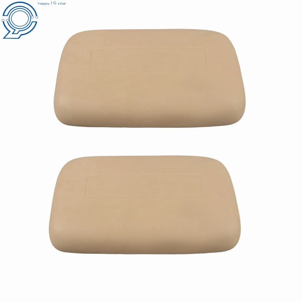 Set of 2 Buff Seat Back Assemblies for Club Car DS Golf Cart (1979–1999)