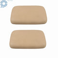 Set of 2 Buff Seat Back Assemblies for Club Car DS Golf Cart (1979–1999)