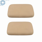 Set of 2 Buff Seat Back Assemblies for Club Car DS Golf Cart (1979–1999)