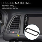 Warning Lamp Button Cover for Honda Vezel RV3/RV4/RV5/RV6 (2021–2023) Black