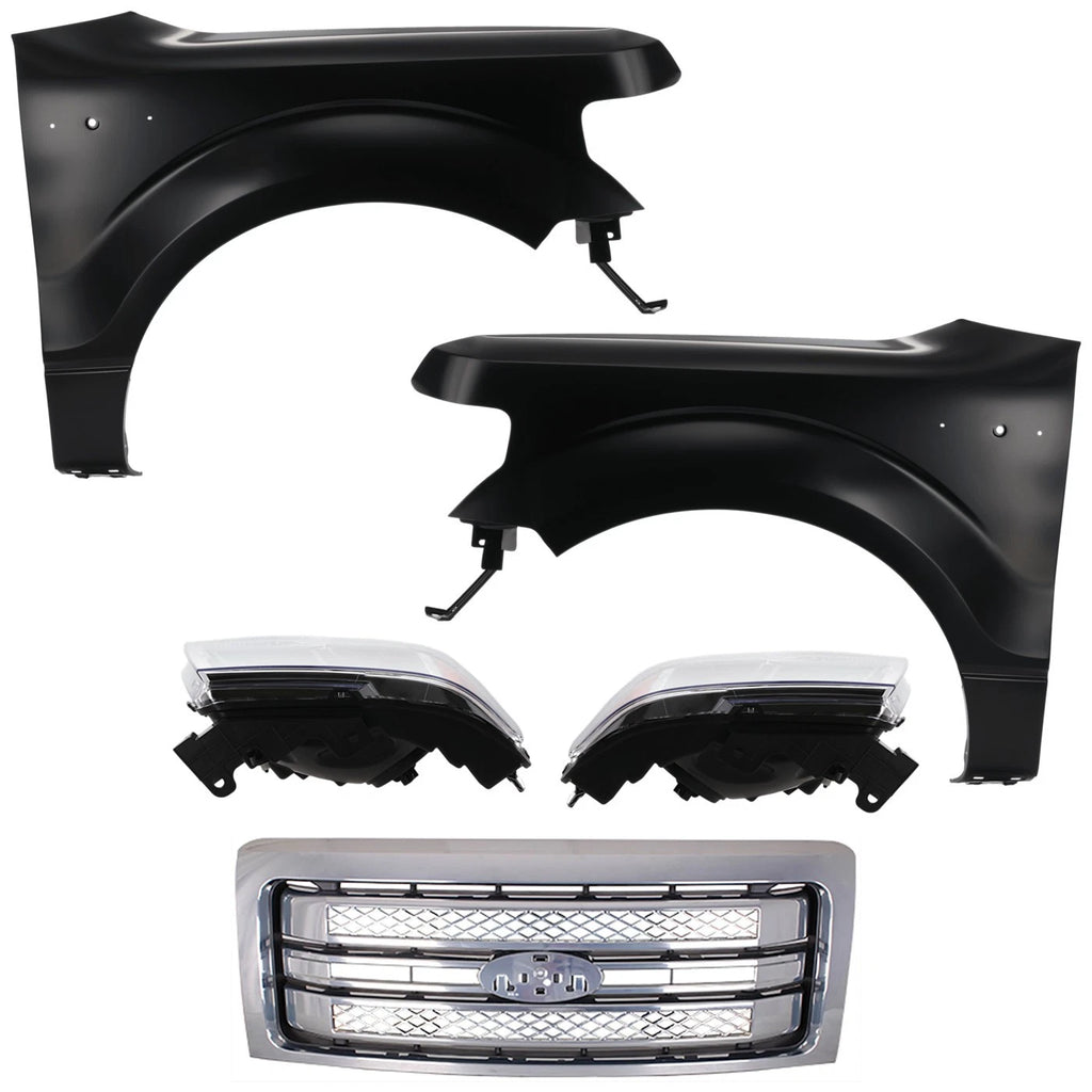 Fender Quarter Panels for F150 Truck (Driver & Passenger Side)
