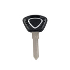 Black Uncut Blade Blank Key for Daytona 675 / Street Triple 675 (2006-2018)