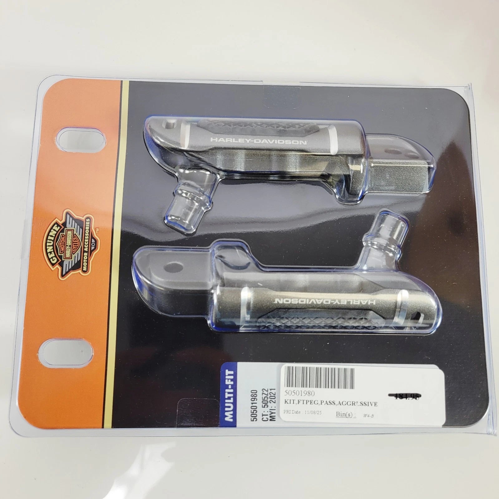 Passenger Footpegs for Harley-Davidson RH1250S (2021–Present) - Graphite 50501980