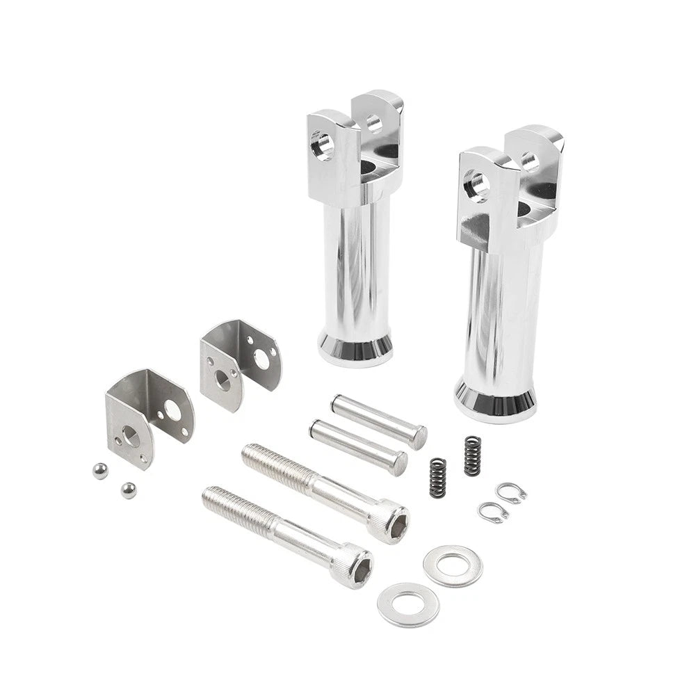 Rear Passenger Foot Peg Support Mount Kit for Harley Softail Fat Boy (2018–2023) Chrome
