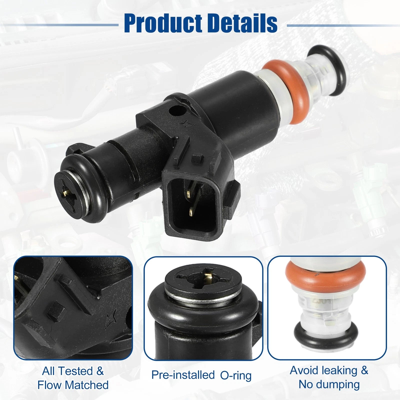Fuel Injector Nozzle for Honda Accord (2003–2007) No. 16450RAAA01