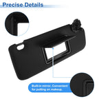 Right Side Sun Visor for Chevrolet Cruze (2011–2019) Replace No. 95034256 Black