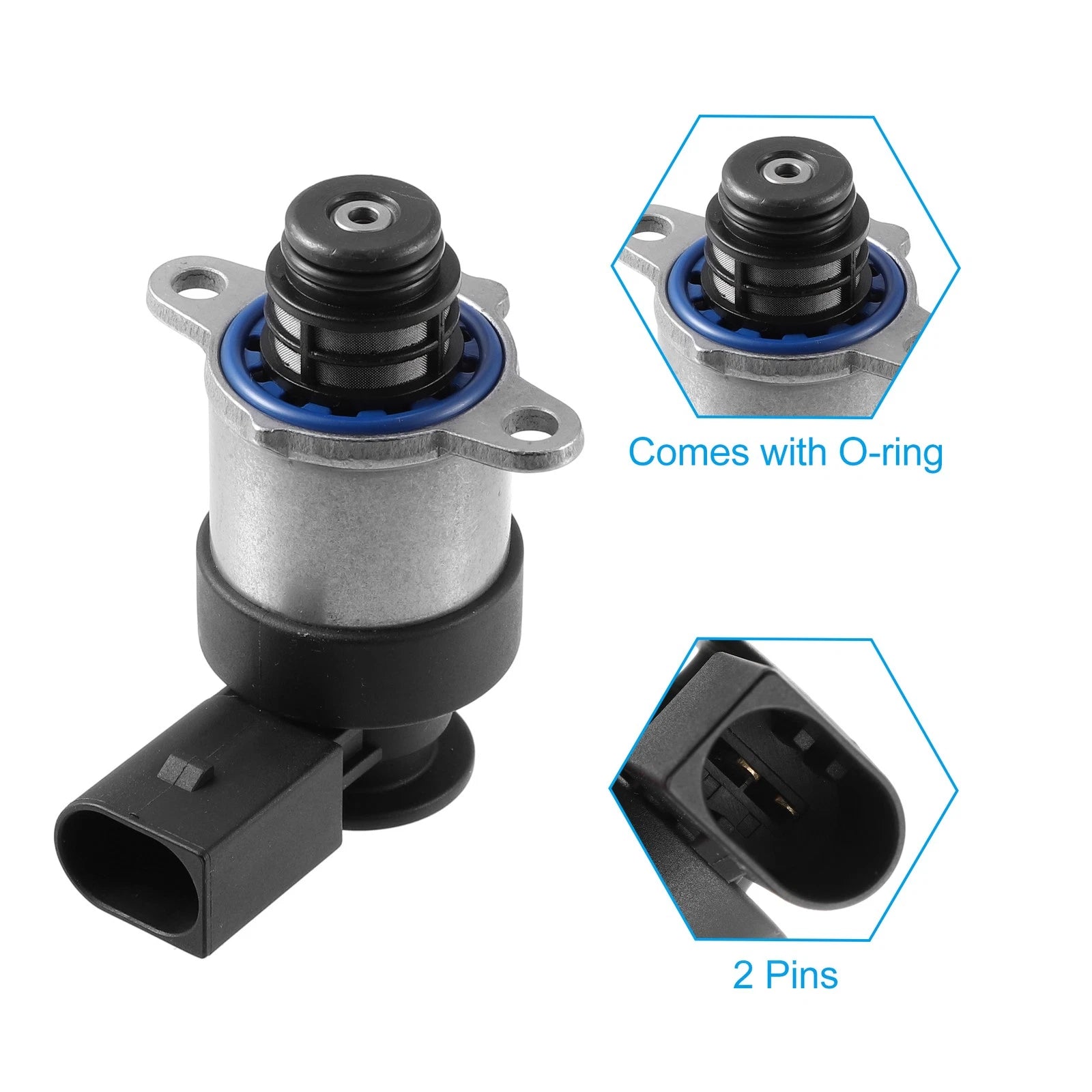 Fuel Injector Pressure Valve 03L130755A for Audi A4 A5 (2008–2017) 2.0L TDI