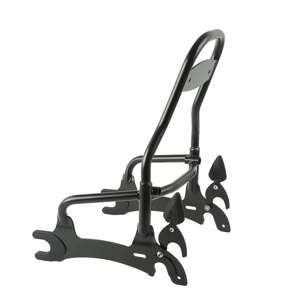 12" Black Rear Passenger Backrest Sissy Bar for Indian Chief Vintage (2014–2018)
