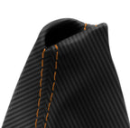 Manual Shift Boot for Land Rover Range Rover (1994–2004) Carbon Orange Stitch