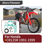 Top End Rebuild Kit for Honda CR125R (1992–1999) - Piston, Needle Bearing, Gaskets