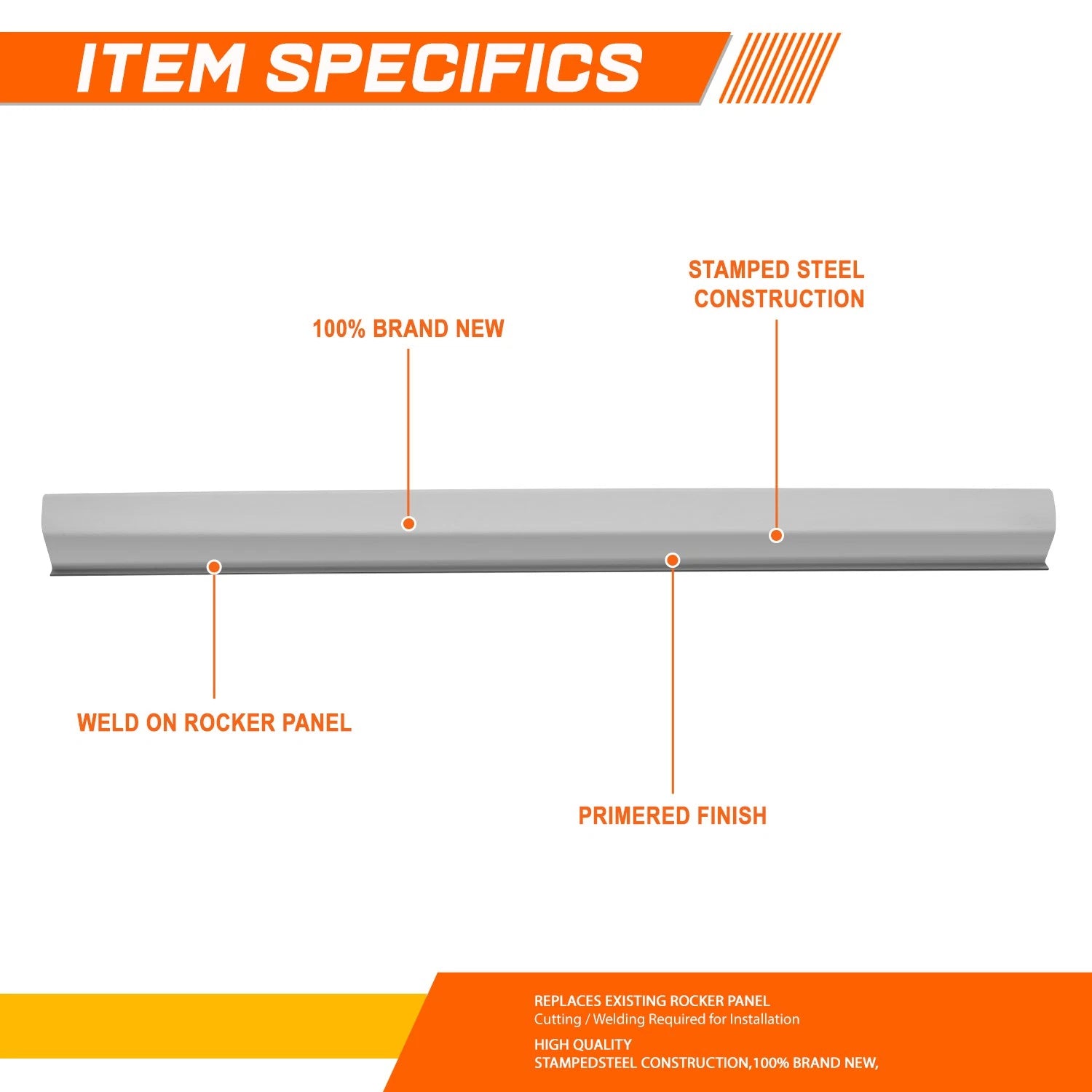 Front Right Side Bumper Cover Support for Toyota Corolla (2014–2016)