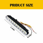2X LED Daytime Running Lights for Car (Universal Fit)