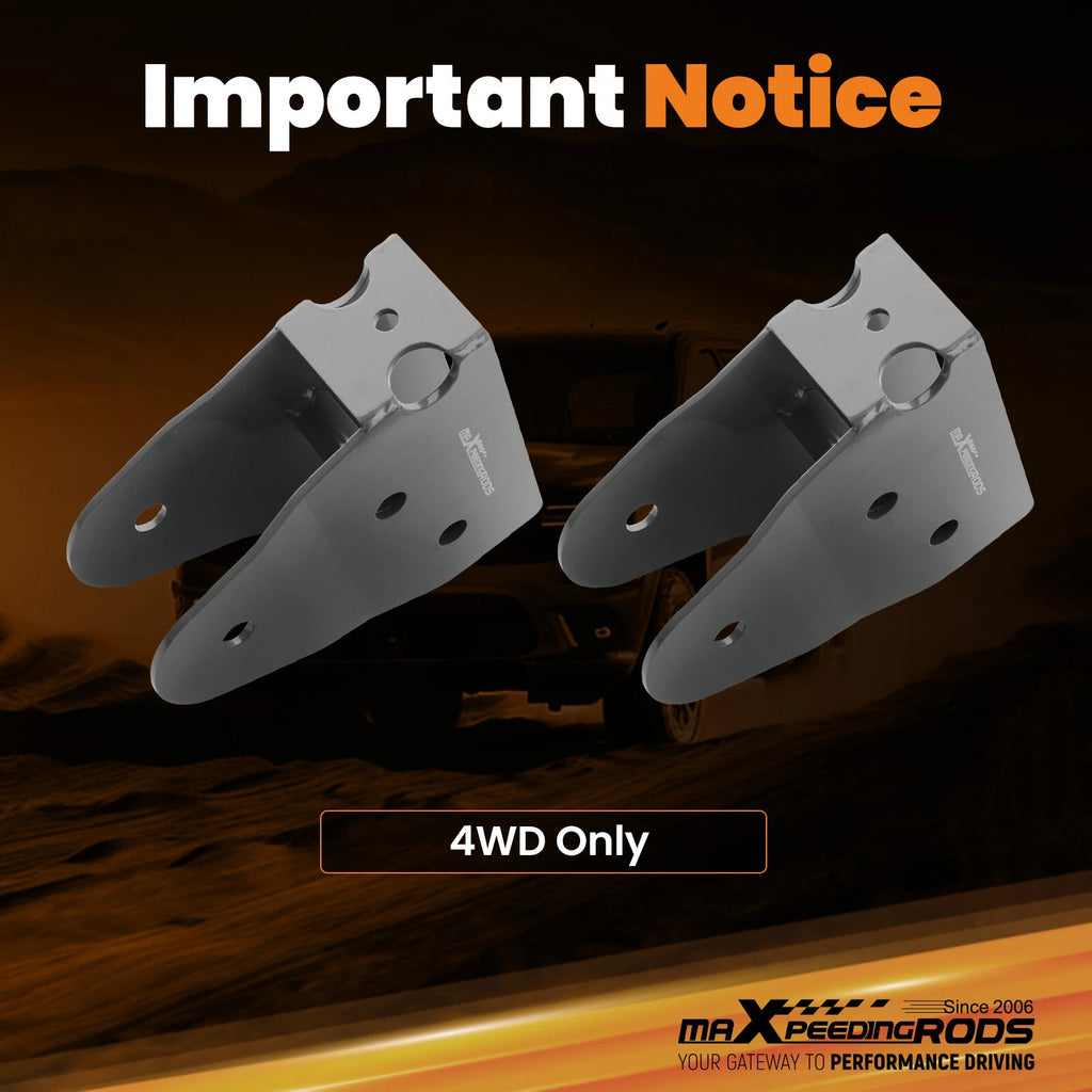 Radius Arm Drop Bracket Kit for Ford F350 Super Duty 4WD (2005–2016)