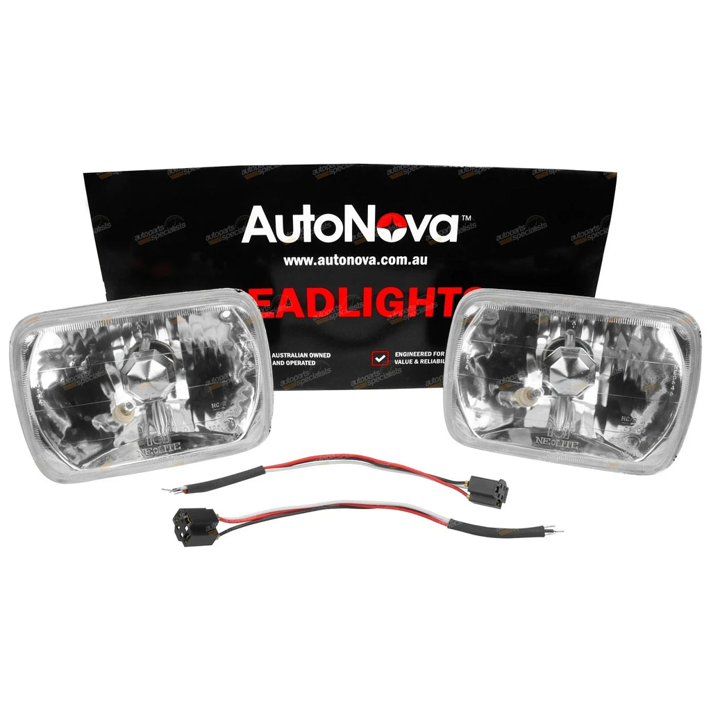 200mm x 142mm Multi Reflective Lens Headlight Lamp H4 Conversion + Park