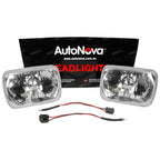200mm x 142mm Multi Reflective Lens Headlight Lamp H4 Conversion + Park