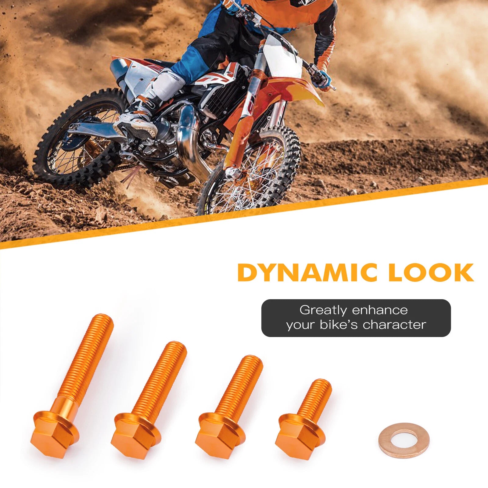 Aluminium Engine Bolt Kit for KTM 790/890 Duke/Adventure (2019–2022)