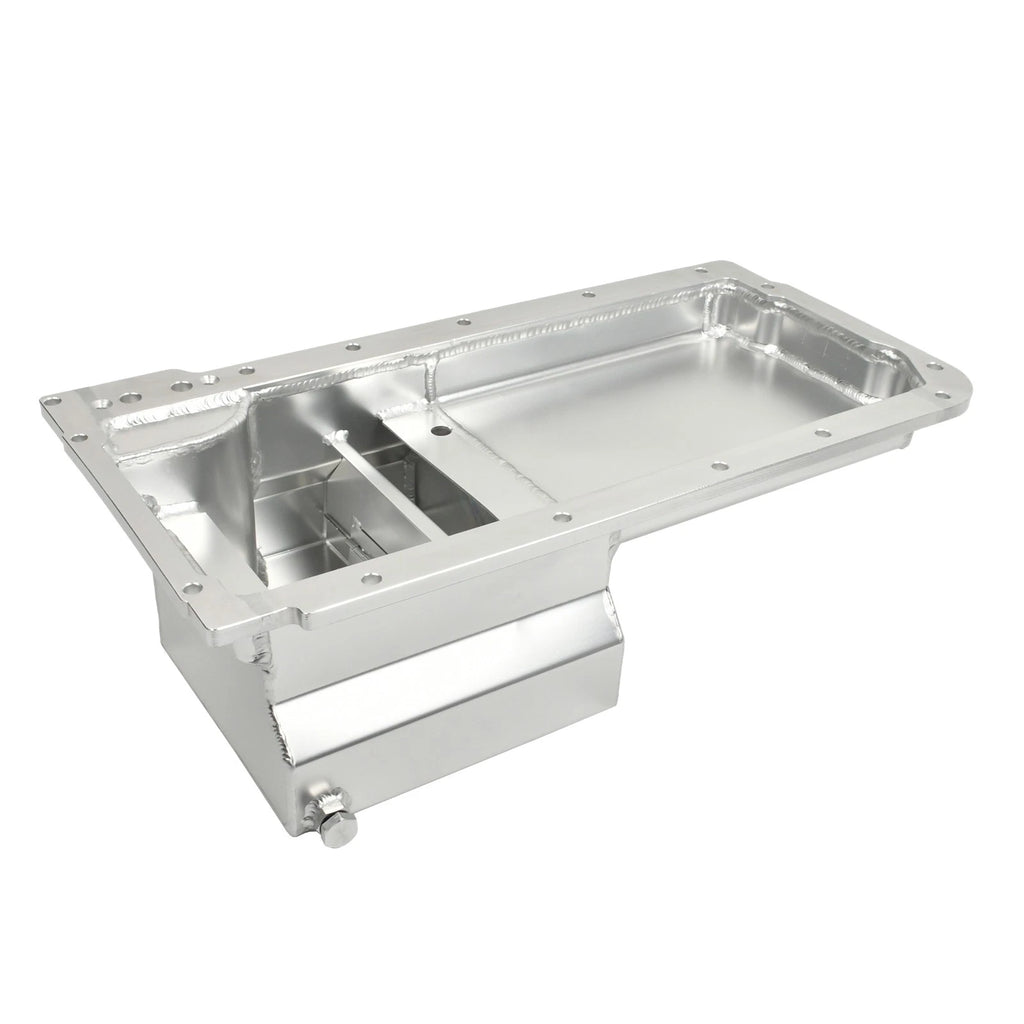 Fabricated Aluminum Light Oil Pan with Oil Filter Adapter for GM LS