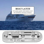 Stainless Steel Door Lock Latch Slide Bolt Clasp for Marine Use (110mm)