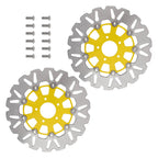 Set of 2 Floating Front Brake Rotor Discs for Harley-Davidson Touring (2008–2019)