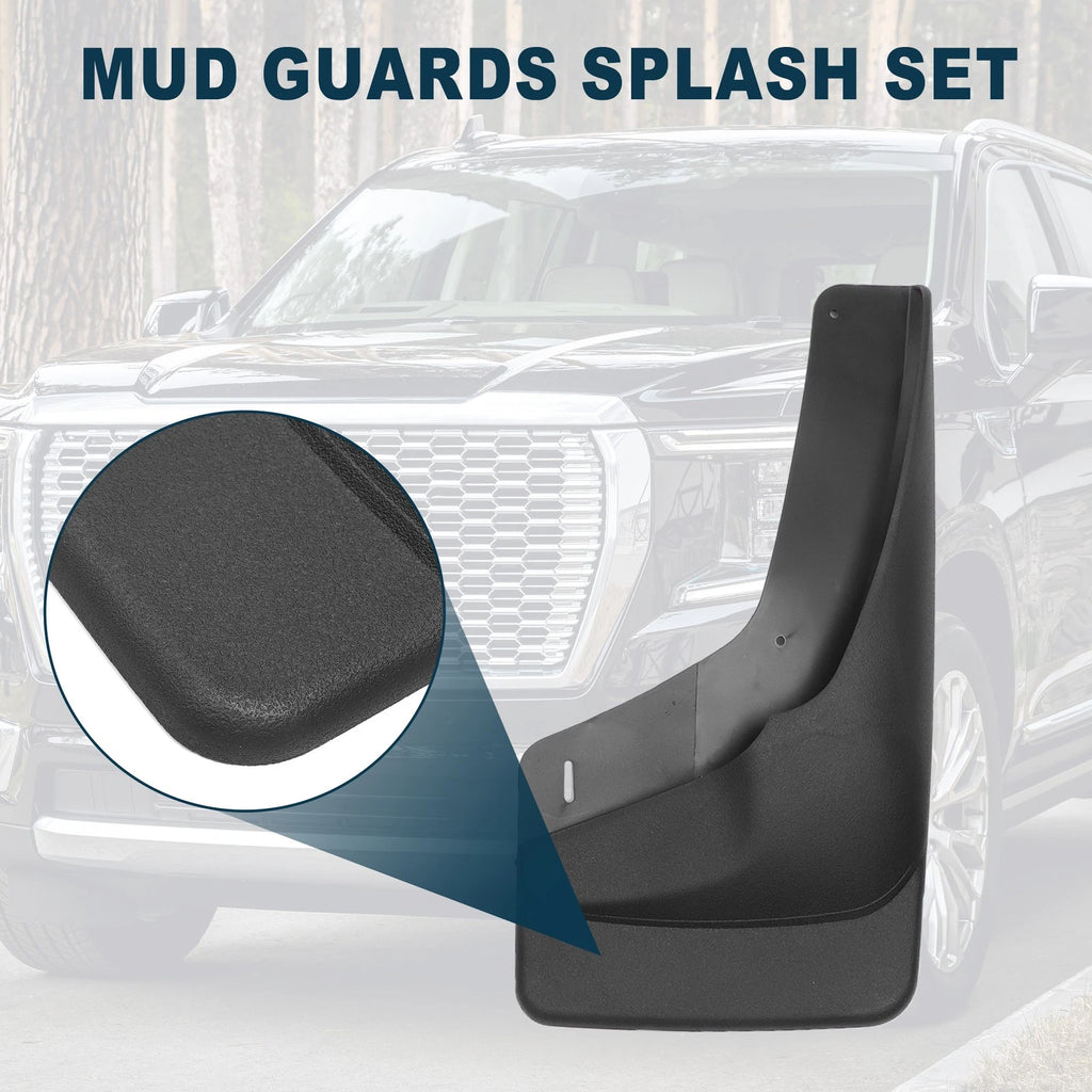 Mud Flap Splash Guard for Chevrolet GMC Avalanche Silverado Tahoe (2001–2014)