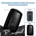 Black Soft TPU Remote Key Fob Cover for Mazda CX-9 (2020-2023)