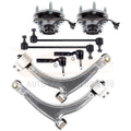 Control Arm and Wheel Bearing Set for Chevy Malibu (2008–2012)