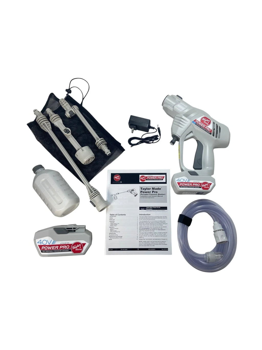 Power Pro 40V Portable Pressure Washer for Taylor Made (OEM)