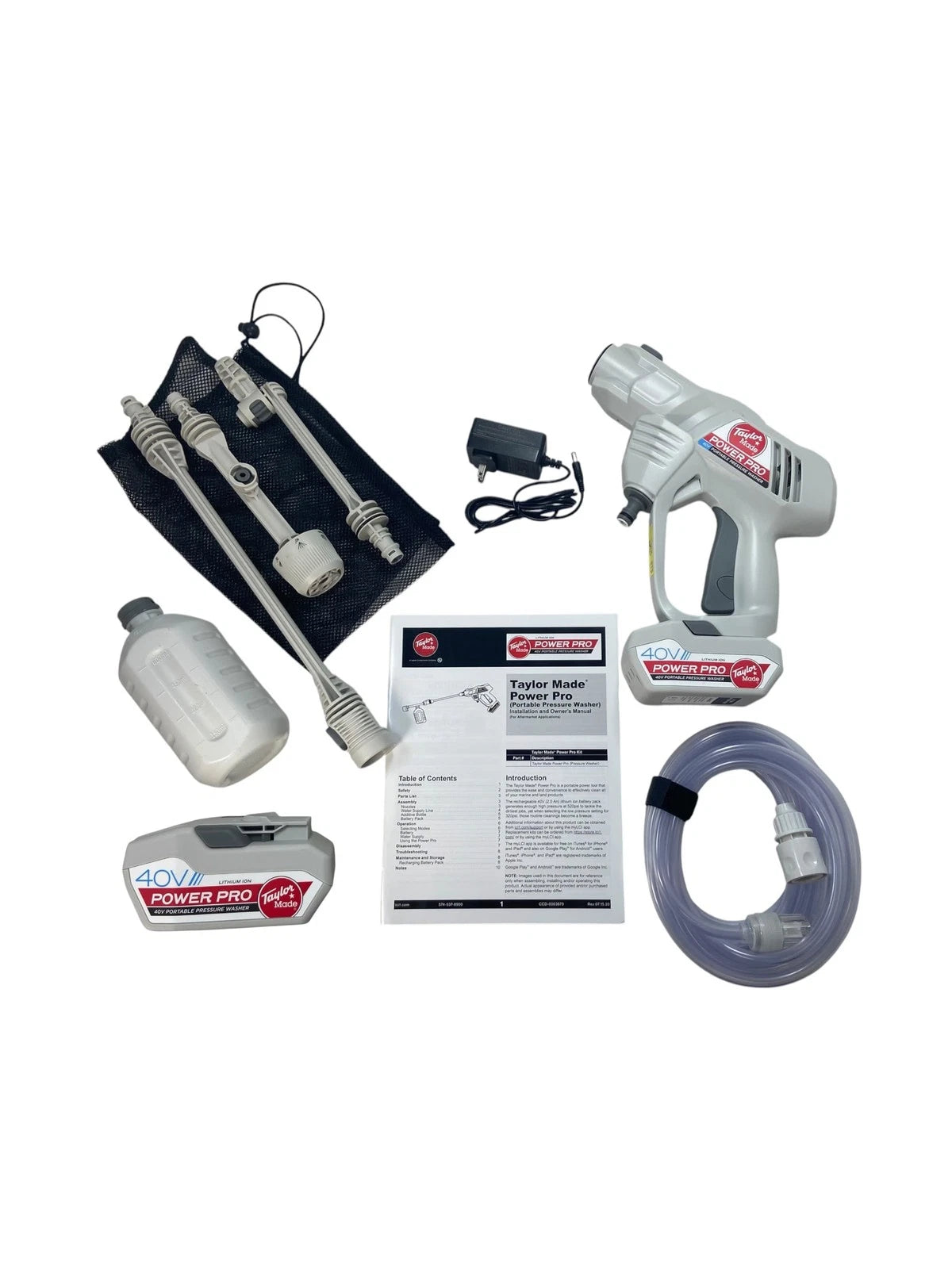 Power Pro 40V Portable Pressure Washer for Taylor Made (OEM)