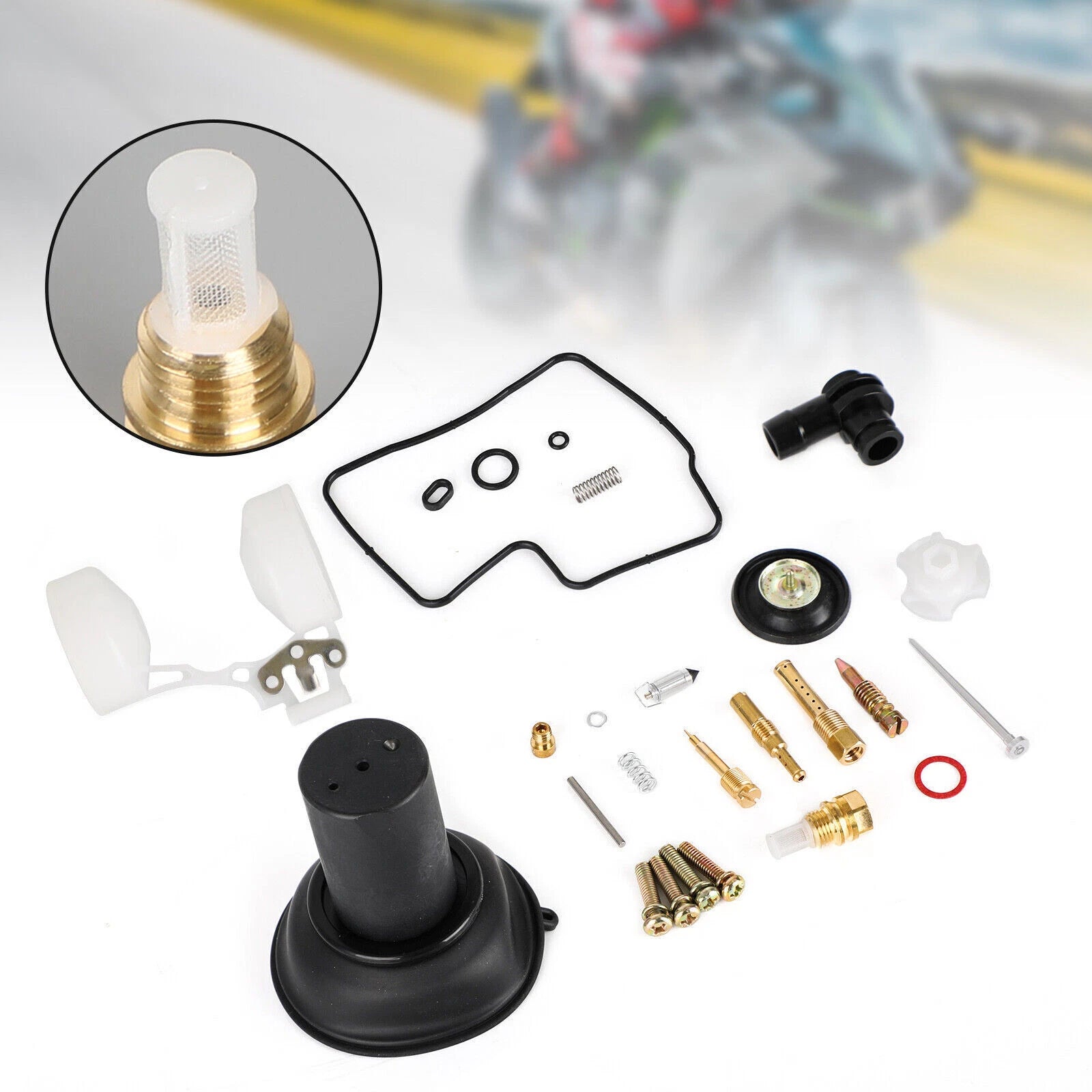 Carburetor Rebuild Kit for Honda VLX400 Steed 400 (1996–2007)