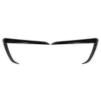 Front Fog Light Lamp Eyebrow Cover Trim for Tesla Model Y (2020–2023) Carbon Fiber