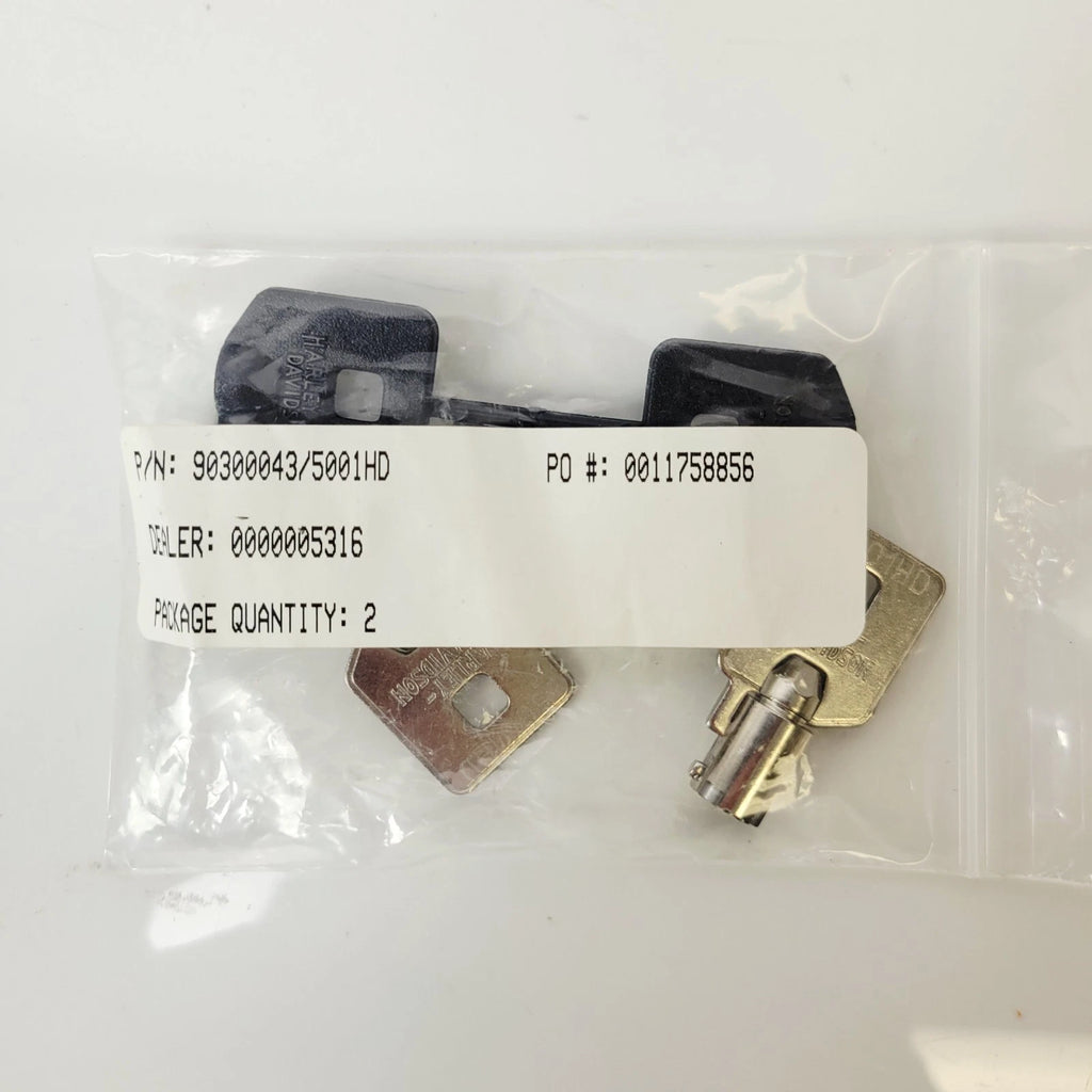 Key Set for Harley-Davidson (5001HD) PN 90300043