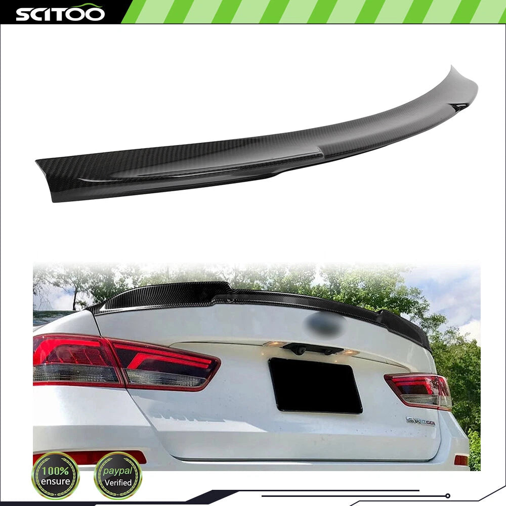 Carbon Fiber Trunk Spoiler Wing for Kia Optima K5 (2016–2020)
