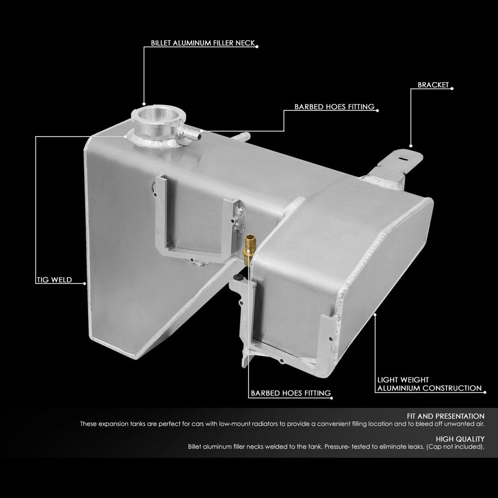 Aluminum Coolant Tank for Dodge Charger (2006–2010)