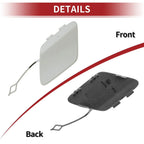 1 Pcs Rear Tow Hook Cover for BMW 428i White (2014 - 2016)