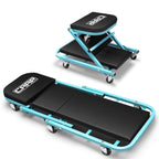 2-in-1 Rolling Creeper for Universal Use (40" x 17" x 5", 330lb Capacity)