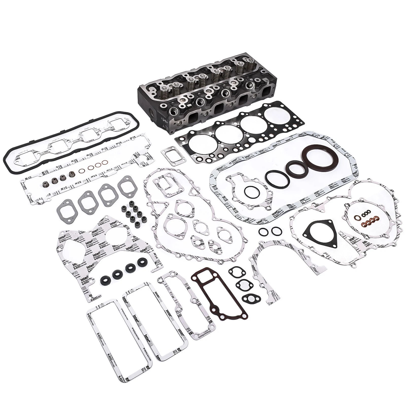 Cylinder Head & Gasket Set for Isuzu NPR NQR Truck (1992–1998) 4BD2 3.9L