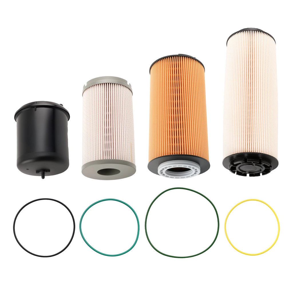 Set of 4 Engine Oil Fuel Filters for MX13