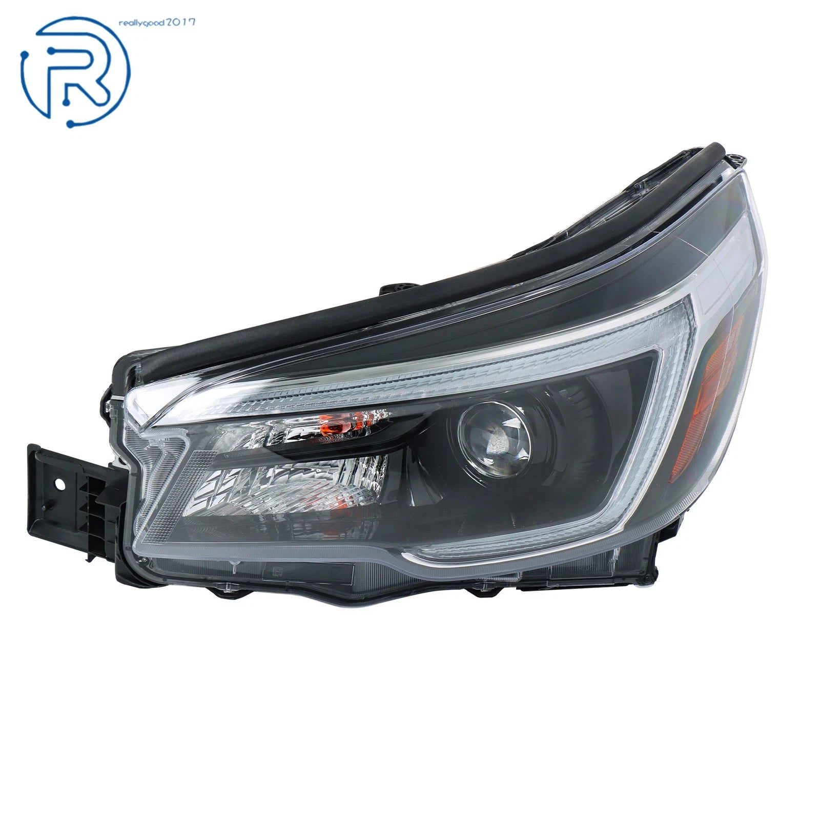 LED Headlight Left Side for Subaru Forester (2021) Black Housing