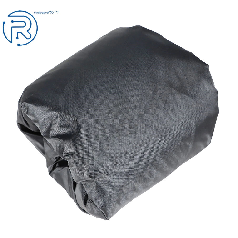 Jon Boat Cover for 12ft-18ft Boats (210D, Black)