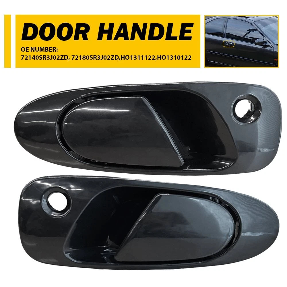 Set of 2 Outside Door Handles for Honda Civic (1992–1997)