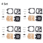 Set of 4 Carburetor Gasket Kit for Stihl 021 023 025 MS210 MS230 Walbro K11-WAT