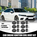 Set of 6 Engine Ignition Coil Boot Kit No. 30520R70A01 for Honda Pilot (2003–2014)