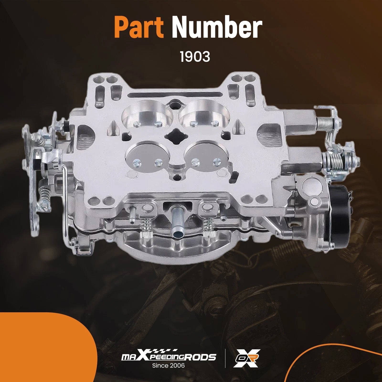 4 Barrel Carburetor Kit for 1903 AVS2 500CFM (Electric Choke)