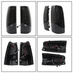 Set of 2 LED Tail Light Assemblies for Chevy Silverado 1500 2500 (2003-2006)