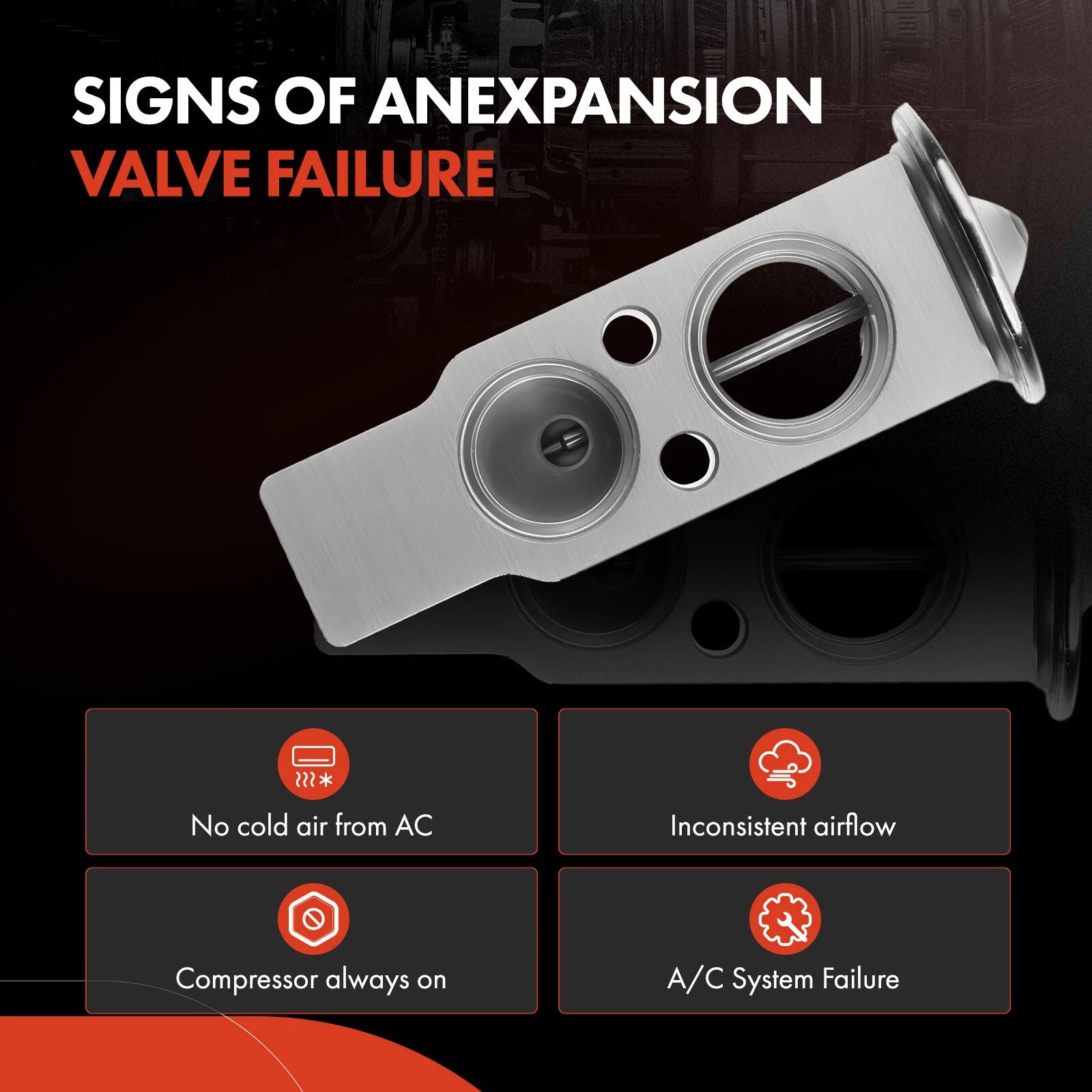 A/C Expansion Valve for Chrysler Aspen, Dodge Durango (2007-2008)