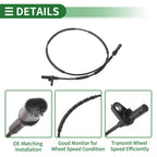 ABS Wheel Speed Sensor No. 34526784619 for BMW Z4 (2009–2016)