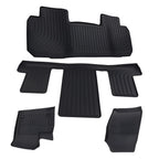 Black TPE Floor Mat Set for Chevrolet Traverse (2018–2025)