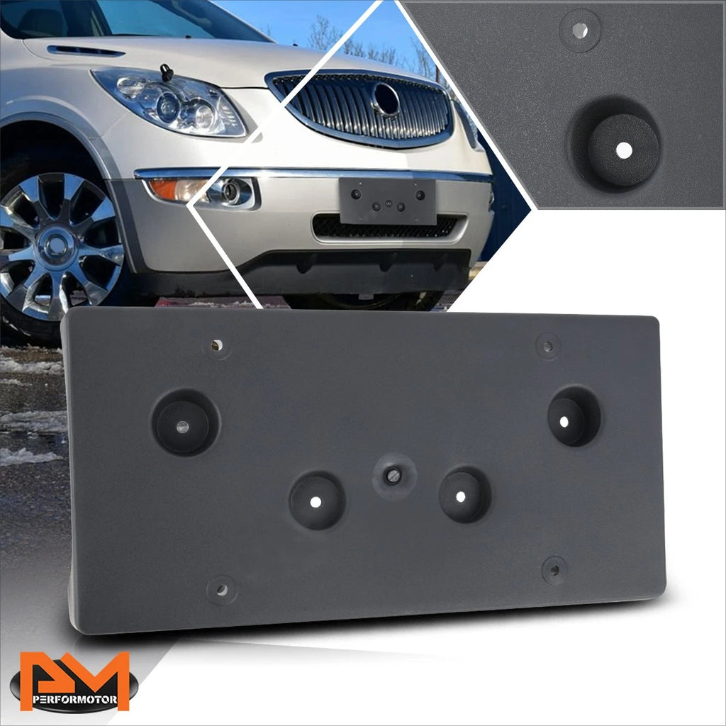 Tow Hook License Plate Mounting Bracket for Buick Enclave (2008–2012)