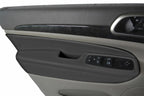 Leather Armrest Door Panel Cover for Jeep Grand Cherokee (2011–2019) Gray
