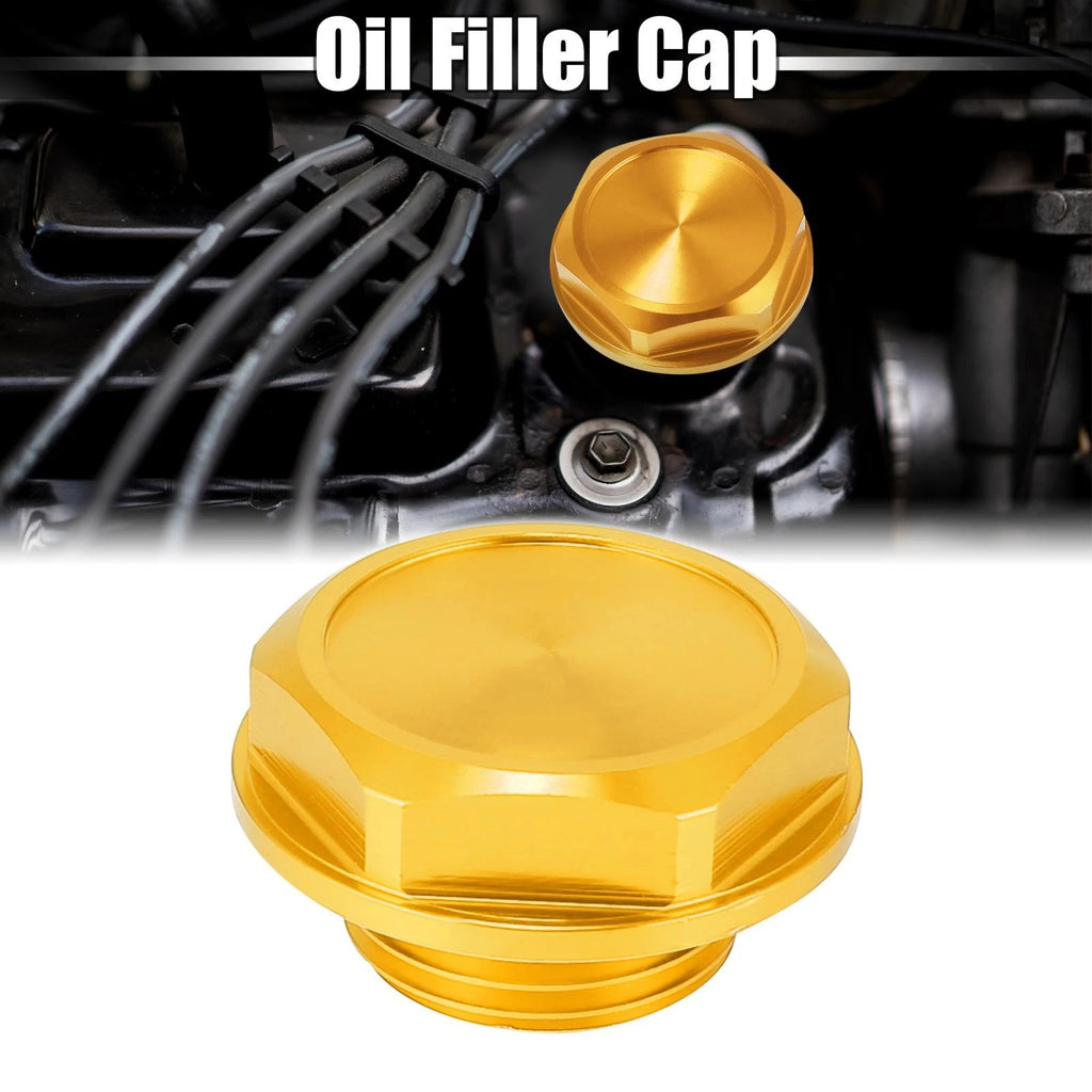 Aluminum Alloy Gas Engine Oil Filler Cap for Toyota RAV4 (2019–2023)